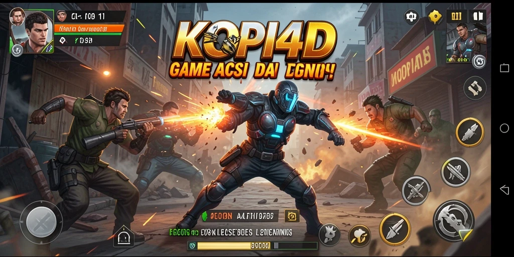 Tampilan antarmuka dinamis dan menarik di KOPI4D.